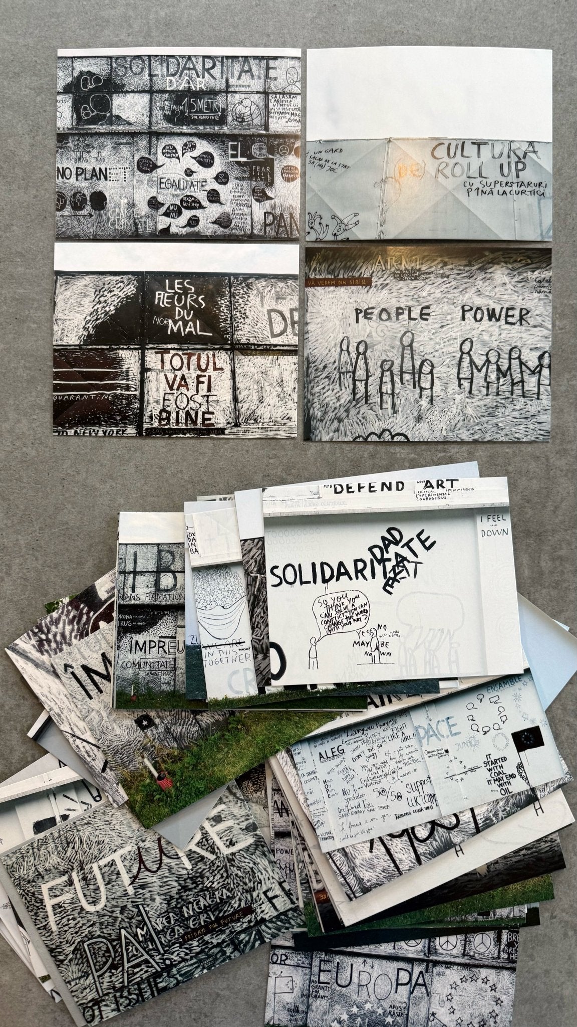 DAN PERJOVSCHI - The Horizontal Newspaper. The Last Five Years, 2019–2023 - KaPaBooks