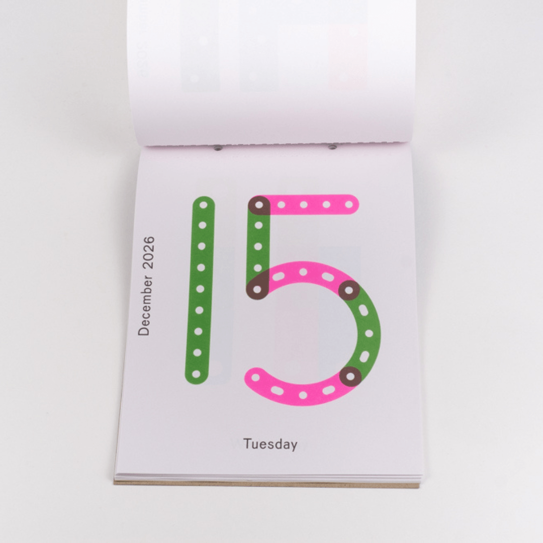 Karel Martens | Every day is a new day : Calendar 2026 - KaPaBooks