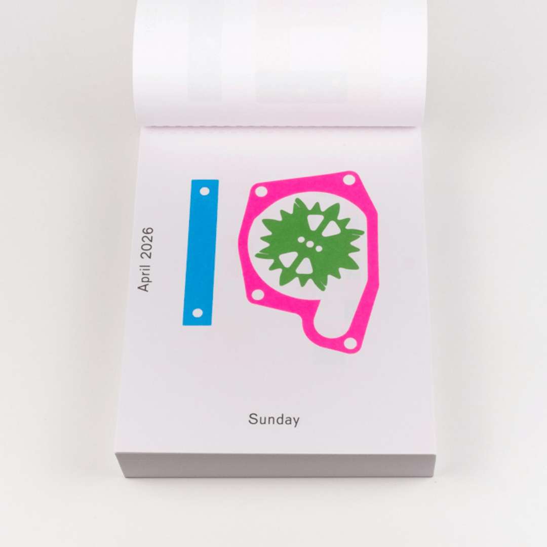 Karel Martens | Every day is a new day : Calendar 2026 - KaPaBooks
