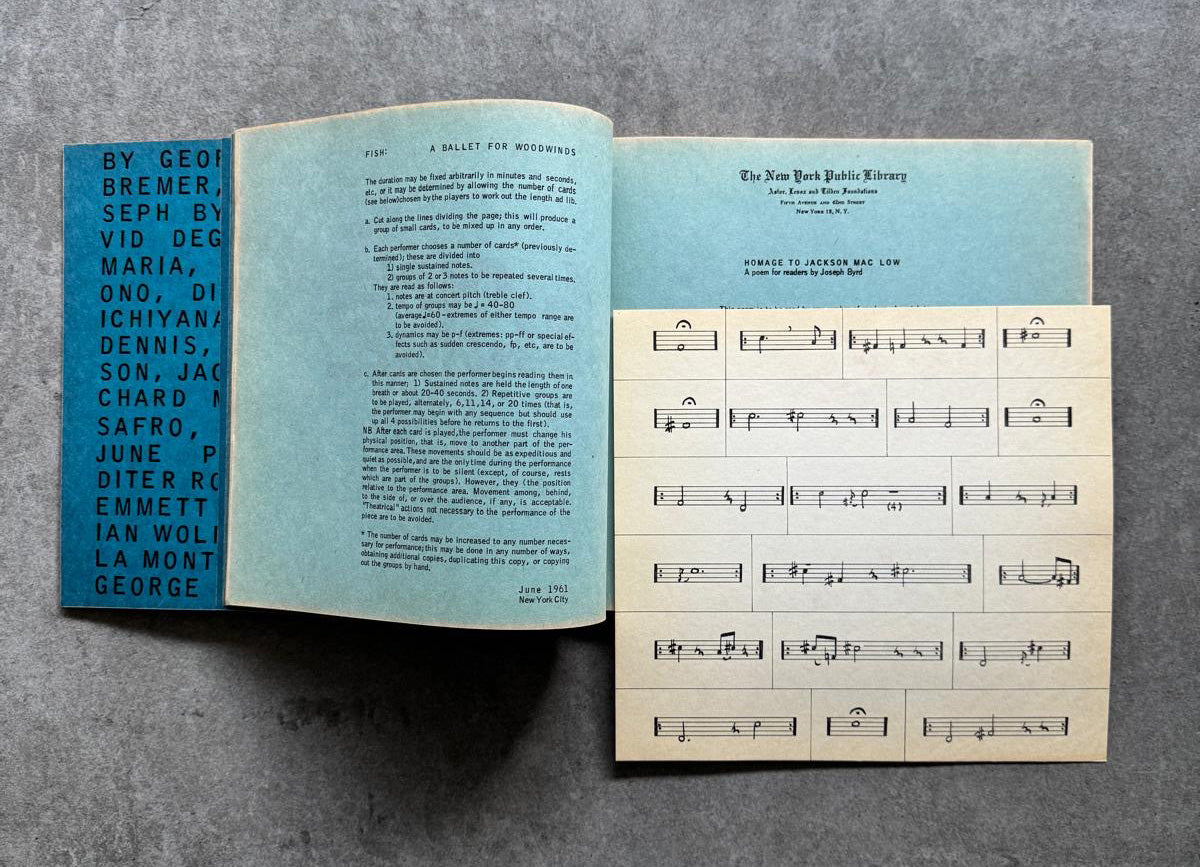 La Monte Young | An Anthology of Chance Operations, 1970