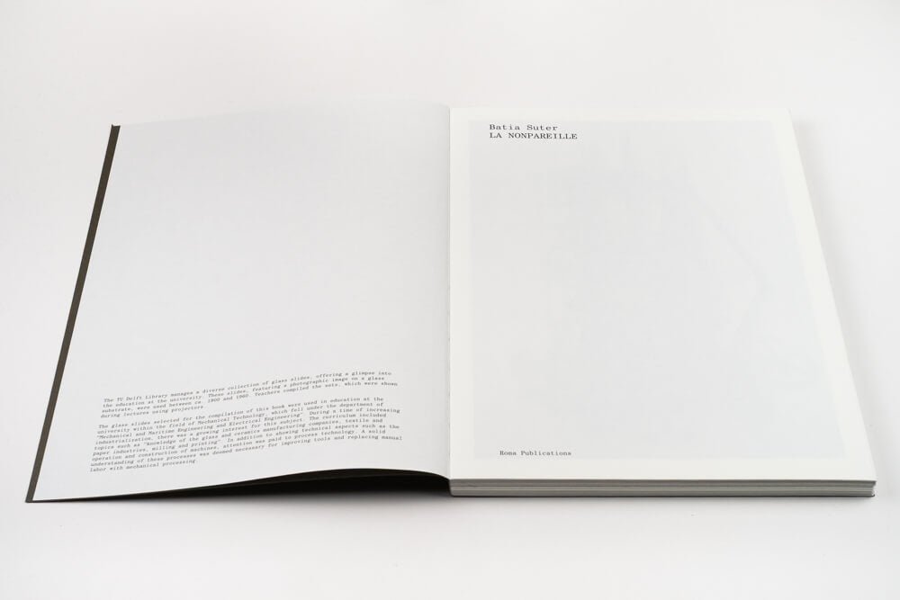 Batia Suter | La Nonpareille, 2025 - KaPaBooks