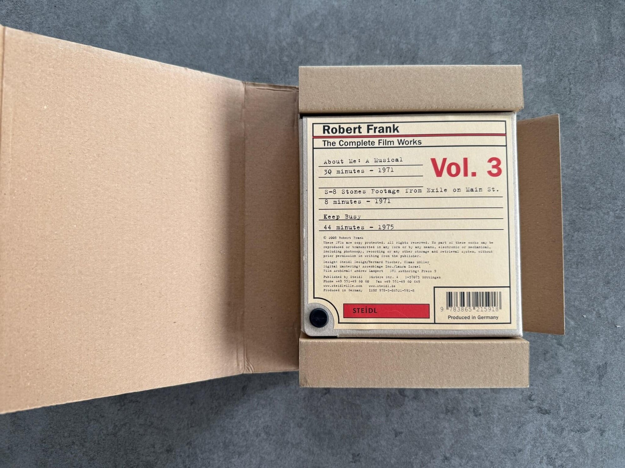 Robert Frank | The Complete Film Works - vol 3 - KaPaBooks